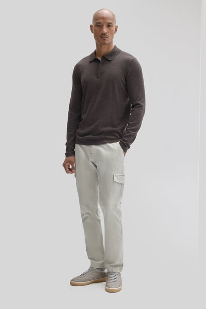Robert Barakett Thomas Long Sleeve Sweater Polo