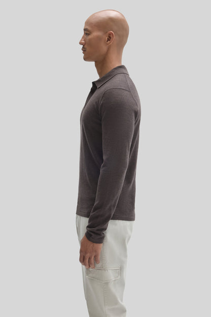 Robert Barakett Thomas Long Sleeve Sweater Polo