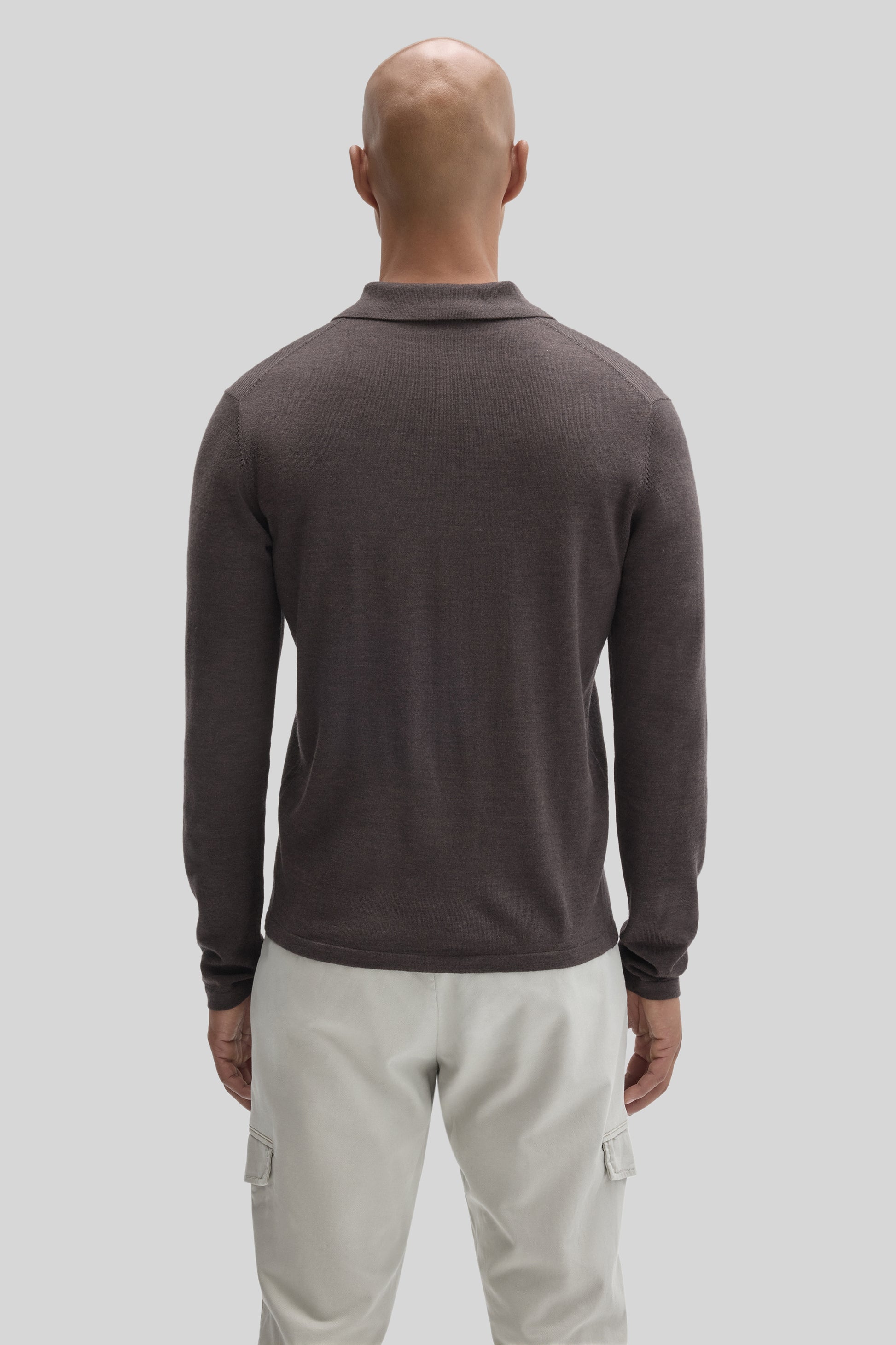 Robert Barakett Thomas Long Sleeve Sweater Polo