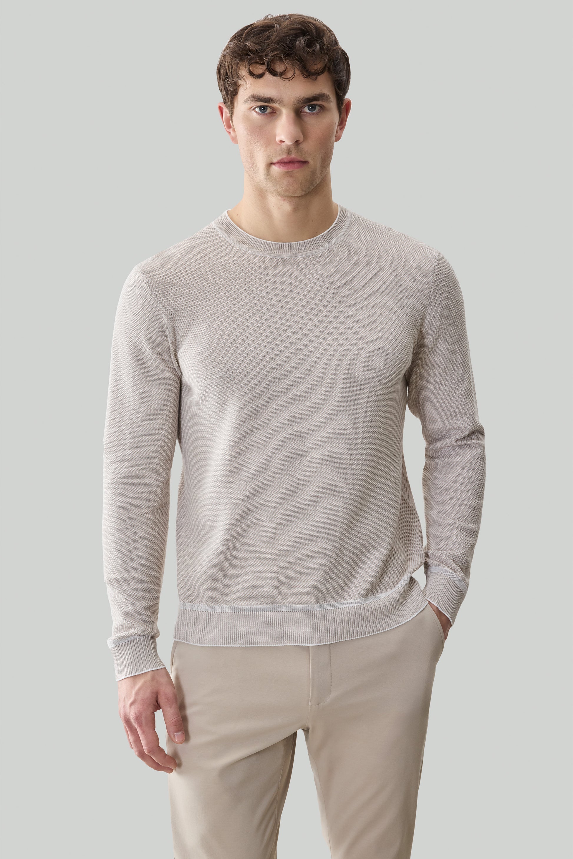 Robert Barakett Kaede Long Sleeve Sweater
