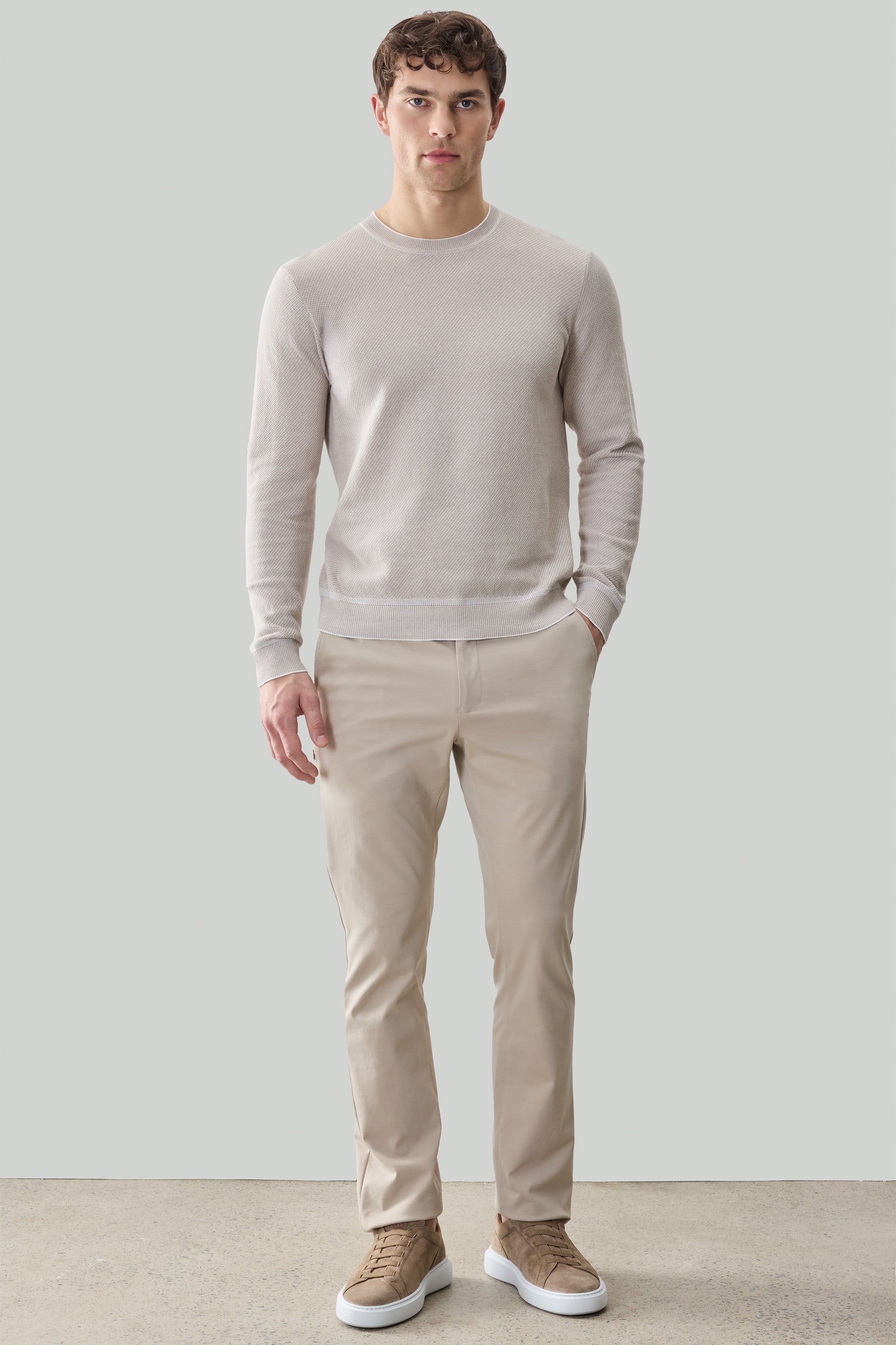 Robert Barakett Kaede Long Sleeve Sweater