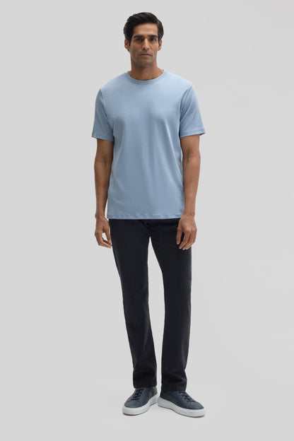 Robert Barakett Men's Dover Blue Pima Cotton T-Shirt