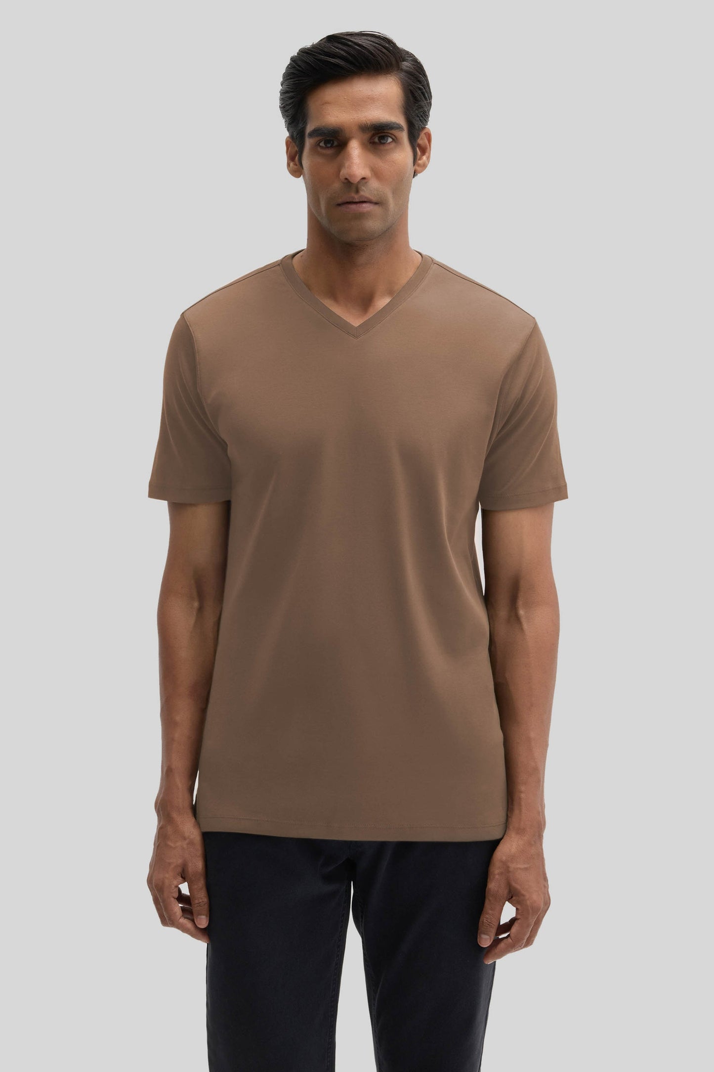 Robert Barakett Men's Pima Cotton The Barakett V in Pottery