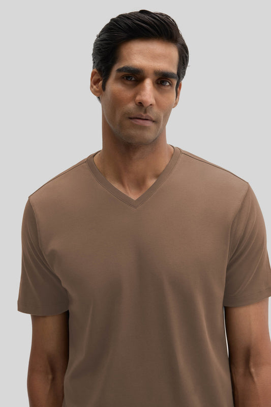 Robert Barakett Men's Pima Cotton The Barakett V in Pottery