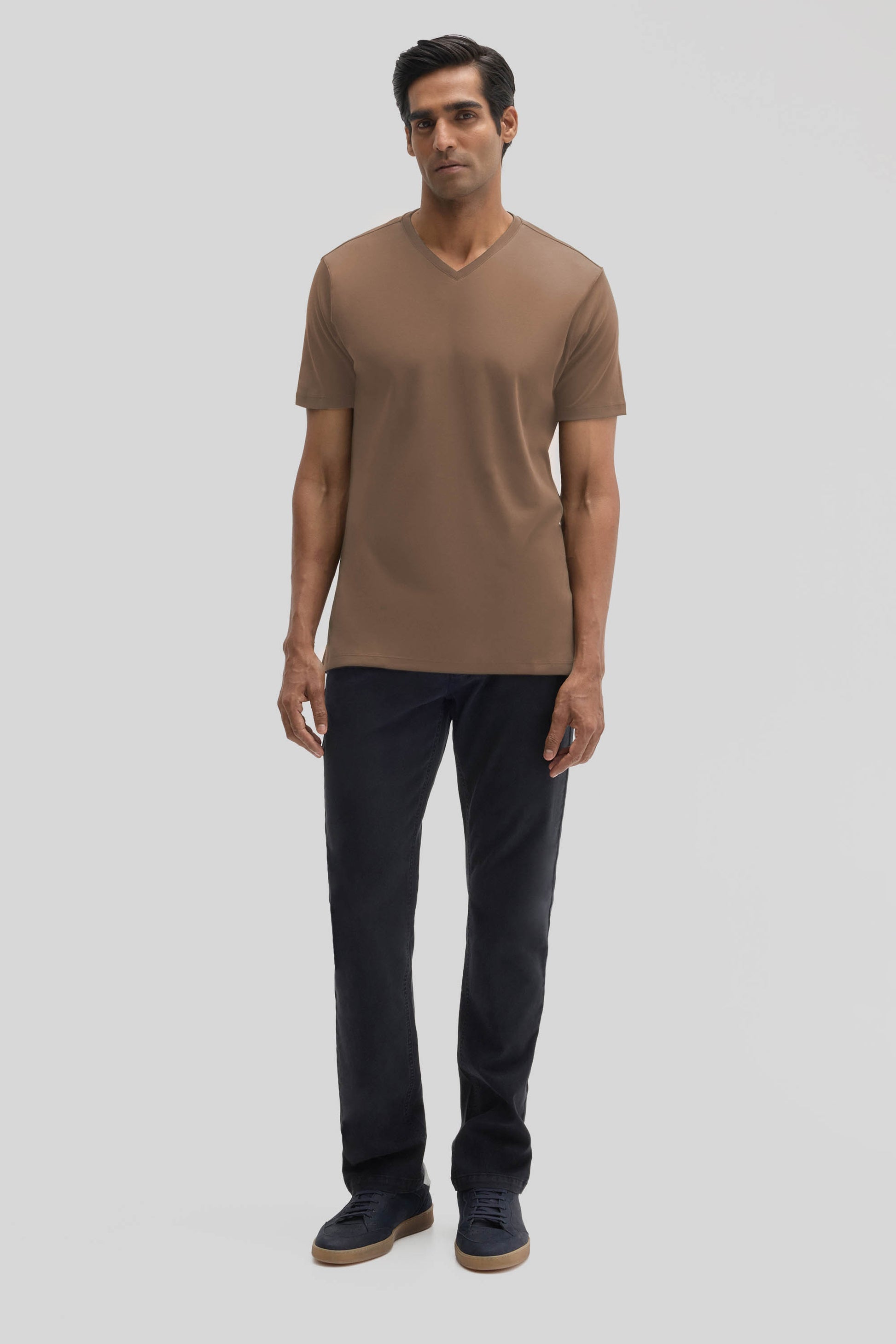 Robert Barakett Men's Pima Cotton The Barakett V in Pottery